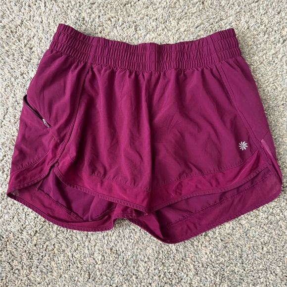Athleta Pants - Athleta Women's Burgundy Athletic Shorts